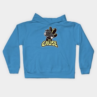 Bee Cause Wasp Design Kids Hoodie